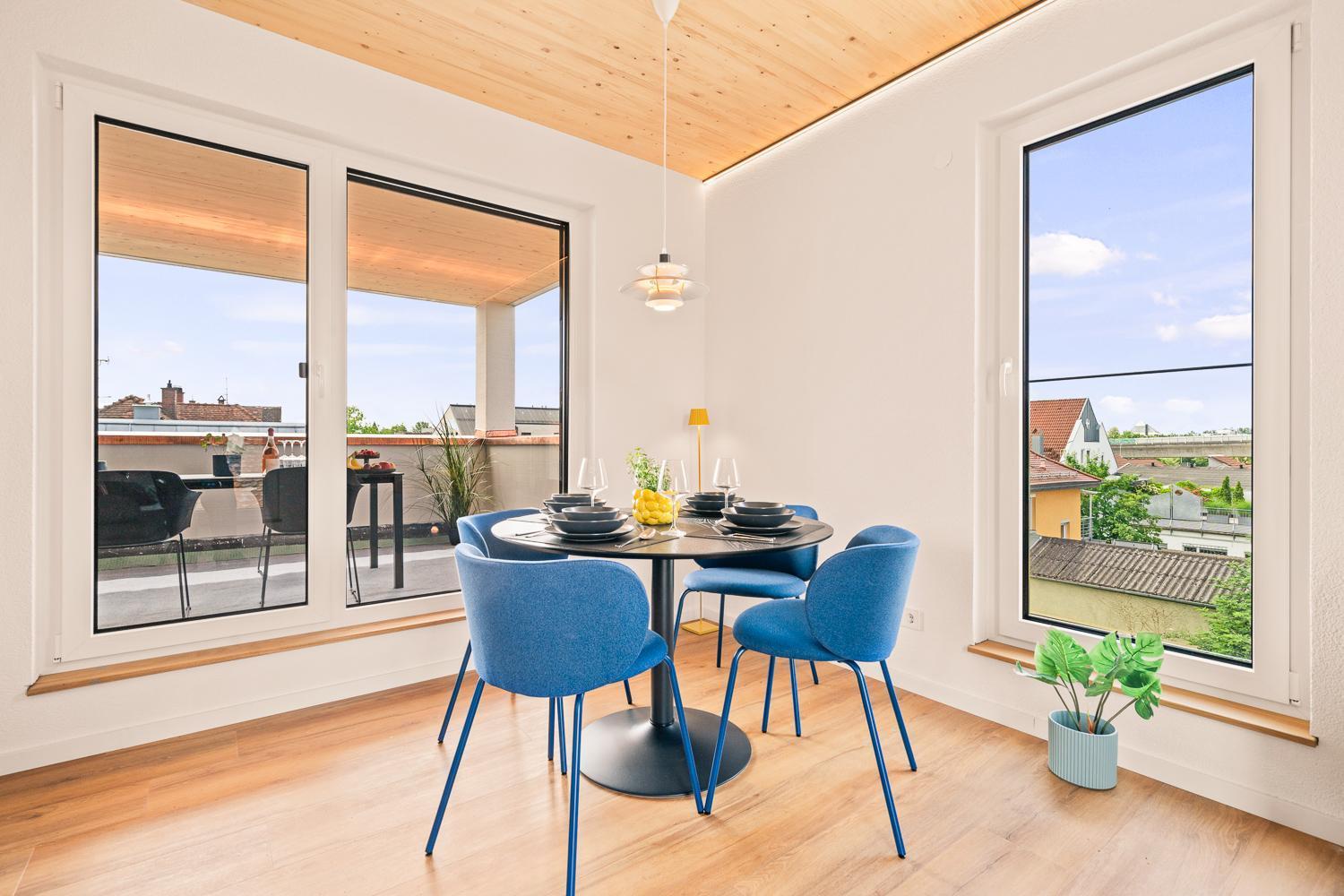 Penthouse Mit Traumhafter Terrasse Klimatisiert FDH Exterior foto