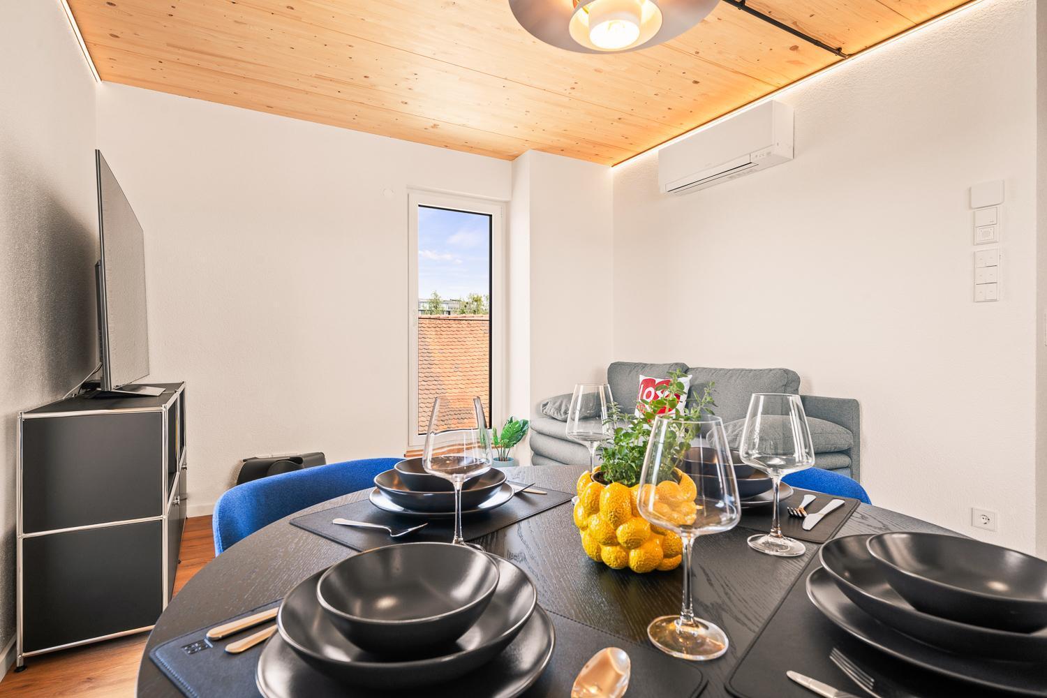 Penthouse Mit Traumhafter Terrasse Klimatisiert FDH Exterior foto